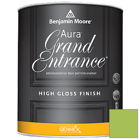 Краска Aura Grand Entrance High Gloss (148) цвет 419 Malachy Green