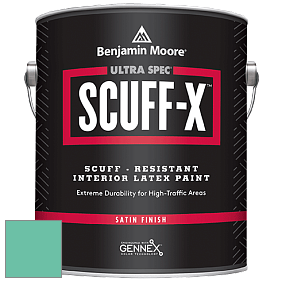 Benjamin Moore 486 Ultra Spec SCUFF-X Interior Satin Finish краска цвет 606 Island Paradise