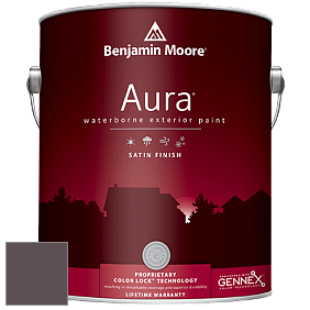 Benjamin Moore Aura 631 Waterborne Exterior Satin Finish краска цвет 2116-20 Vintage Wine