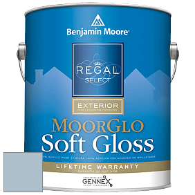 Benjamin Moore W096 Regal Select Exterior Paint-Moor GloSoft Gloss Finish краска цвет AF-535 