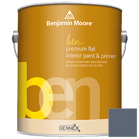 Краска Ben Premium Interior Latex Flat (W625) цвет 1435 Blue Gaspe