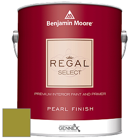 Benjamin Moore 550 Regal Select Waterborne Interior Pearl Finish краска цвет NCS S 3060-G70Y 