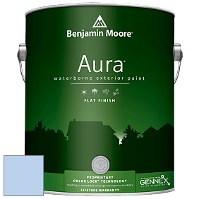 Benjamin Moore Aura 629 Waterborne Exterior Flat Finish краска цвет 2067-60 Windmill Wings