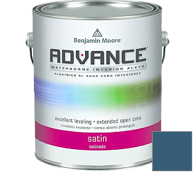 Краска Benjamin Moore 792. Advance Interior Paint-Satin эмаль цвет 805 New York State of Mind