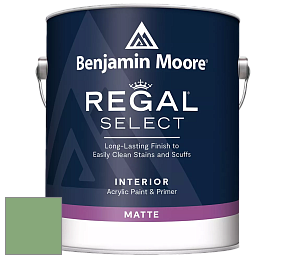 Benjamin Moore 548 IRegal Select Interior Paint - Matte краска цвет 565 Aurora Borealis