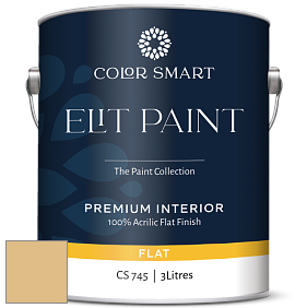 COLOR SMART CS 745 ELIT PAINT глубокоматовая моющаяся краска цвет 2152-40 Golden Tan