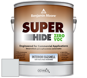 Benjamin Moore 357 Super Hide Zero Voc Interior Eggshell краска цвет 2120-70 Stone White