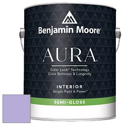 Benjamin Moore Aura 528 Waterborne Interior Semi-gloss Finish краска цвет 2071-50 Amethyst Cream