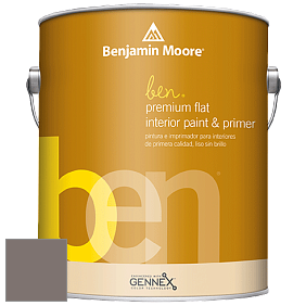 Benjamin Moore Ben W625 Premium Interior Latex Flat краска цвет NCS S 6005-Y80R 