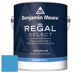 Benjamin Moore 549 Regal Select Waterborne Interior Eggshell Finish краска цвет 2065-40 Utah Sky