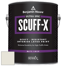 Benjamin Moore 484 Ultra Spec SCUFF-X Interior Matte Finish краска цвет OC-141 China White