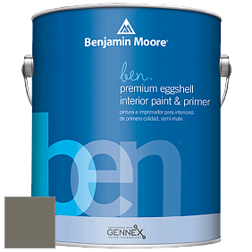 Benjamin Moore Ben W626 Premium Interior Latex Eggshell краска цвет 2139-30 Sharkskin