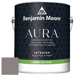 Benjamin Moore Aura 528 Waterborne Interior Semi-gloss Finish краска цвет NCS S 5005-R 