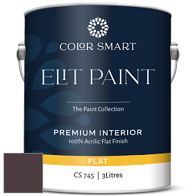 COLOR SMART CS 745 ELIT PAINT глубокоматовая моющаяся краска цвет NCS S 8010-R10B 