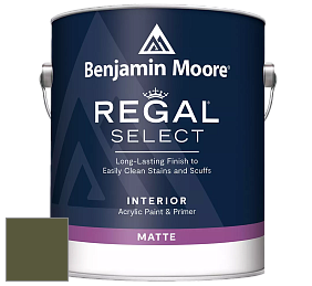 Benjamin Moore 548 IRegal Select Interior Paint - Matte краска цвет NCS S 6530-G50Y 
