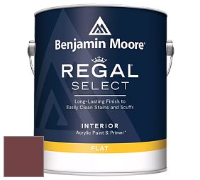 Benjamin Moore 547 Regal Select Waterborne Interior Flat Finish краска цвет AF-300 