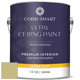 COLOR SMART CS 758 ULTRA CEILING PAINT ультраматовая краска цвет 2147-40 Dill Pickle