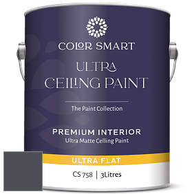COLOR SMART CS 758 ULTRA CEILING PAINT ультраматовая краска цвет 2128-20 Abyss