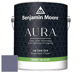 Benjamin Moore Aura 528 Waterborne Interior Semi-gloss Finish краска цвет NCS S 5020-R60B 