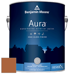 Benjamin Moore Aura 632 Waterborne Exterior Semi-Gloss Finish краска цвет 2166-10 Gold Rush