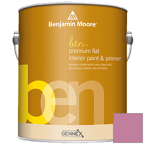Краска Ben Premium Interior Latex Flat (W625) цвет 1355 Tropical Rose