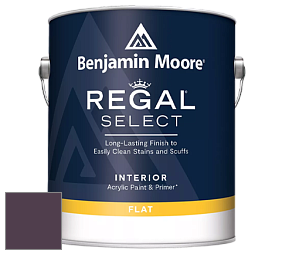 Benjamin Moore 547 Regal Select Waterborne Interior Flat Finish краска цвет NCS S 7020-R40B 