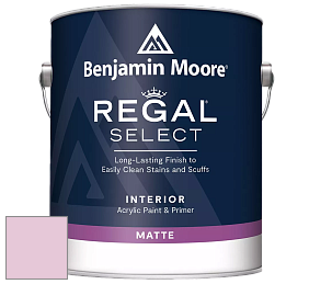 Benjamin Moore 548 IRegal Select Interior Paint - Matte краска цвет 2085-60 Pink Petals
