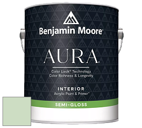 Benjamin Moore Aura 528 Waterborne Interior Semi-gloss Finish краска цвет 561 Pistachio