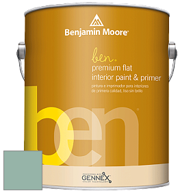 Benjamin Moore Ben W625 Premium Interior Latex Flat краска цвет HC-138 BM HC-138