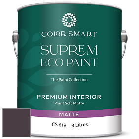 COLOR SMART CS 619 SUPREM ECO PAINT матовая краска цвет NCS S 8010-R30B 
