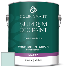 COLOR SMART CS 619 SUPREM ECO PAINT матовая краска цвет 2050-60 Arctic Blue
