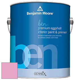 Benjamin Moore Ben W626 Premium Interior Latex Eggshell краска цвет 2086-50 Blushing Bride