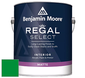 Benjamin Moore 548 IRegal Select Interior Paint - Matte краска цвет RAL 6037 