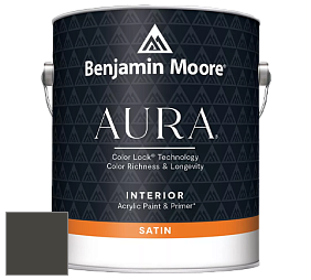 Benjamin Moore Aura 526 Waterborne Interior Satin Finish покрытие цвет NCS S 8505-G80Y 