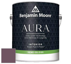 Benjamin Moore Aura 528 Waterborne Interior Semi-gloss Finish краска цвет NCS S 6020-R30B 
