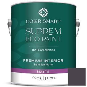 Краска COLOR SMART CS 619 SUPREM ECO PAINT матовая краска цвет 2070-10 Tulsa Twilight