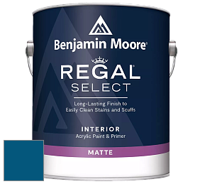 Benjamin Moore 548 IRegal Select Interior Paint - Matte краска цвет NCS S 4550-R90B 