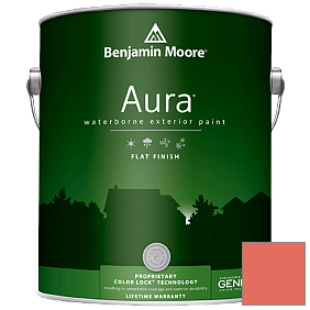 Краска Aura Waterborne Exterior Flat Finish (629) цвет 006 Picante