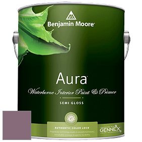 Benjamin Moore Aura 528 Waterborne Interior Semi-gloss Finish краска цвет NCS S 5020-R30B 