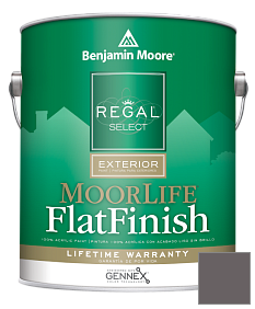 Краска Regal Select Exterior Paint-MoorLife Flat Finish (W105) цвет 1456 Mountain Ridge