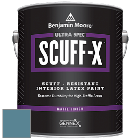 Benjamin Moore 484 Ultra Spec SCUFF-X Interior Matte Finish краска цвет AF-525 