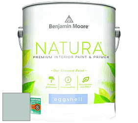 Benjamin Moore 513 Natura Interior Eggshell Finish краска с блеском цвет 688 Seacliff Heights