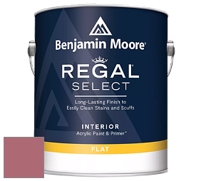Benjamin Moore 547 Regal Select Waterborne Interior Flat Finish краска цвет NCS S 3040-R10B 