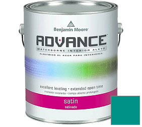 Краска Benjamin Moore 792. Advance Interior Paint-Satin эмаль цвет 665 Gulf Shores
