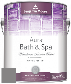 Benjamin Moore Aura 532 Bath & Spa Waterborne Interior Paint Matte Finish краска цвет AF-705 