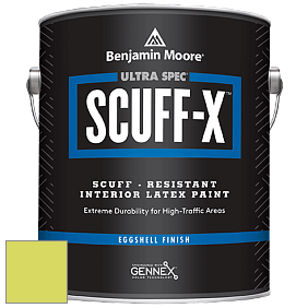 Benjamin Moore 485 Ultra Spec SCUFF-X Interior Eggshell Finish краска цвет 2026-40 Apple Green