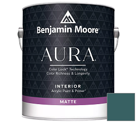 Краска Benjamin Moore Aura Interior Paint - Matte (522) цвет 2054-20 Beau Green