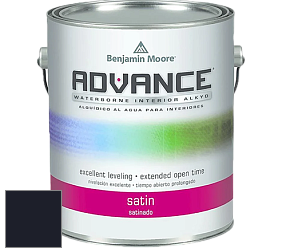 Benjamin Moore 792 Advance Interior Paint-Satin эмаль цвет RAL 5004 