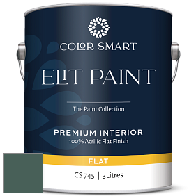 COLOR SMART CS 745 ELIT PAINT глубокоматовая моющаяся краска цвет 644 Garden Cucumber