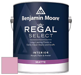 Benjamin Moore 548 IRegal Select Interior Paint - Matte краска цвет 2084-50 Rosy Glow